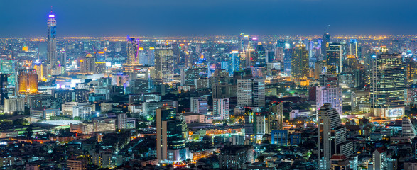 Obraz na płótnie Canvas Bangkok skyline