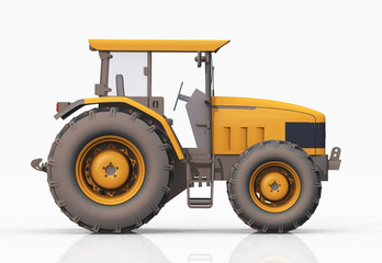 Traktor, Seitenansicht © Michael Rosskothen