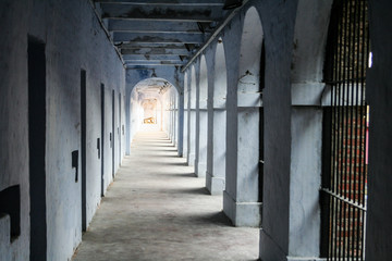 Column with corridor