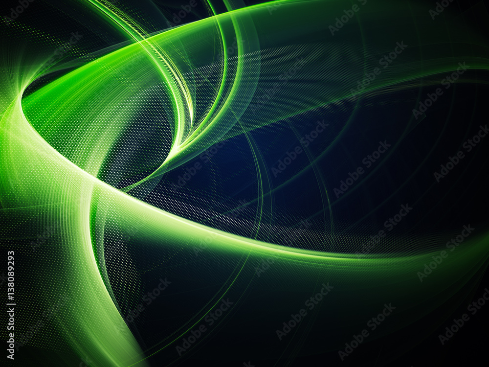 Poster abstract background element. fractal graphics. composition of curves and mosaic halftone effects. gr