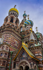 Fototapeta na wymiar Erlöserkirche St. Petersburg
