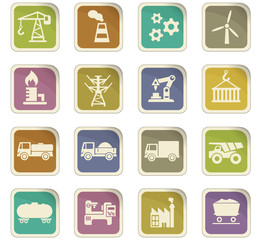 industry icon set
