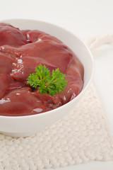 raw chicken liver