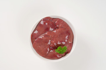 raw chicken liver