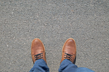 Feet on the street