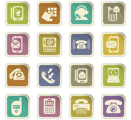 phone icon set