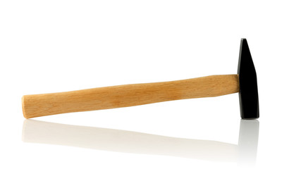 hammer with wooden handle