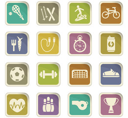 sport icon set