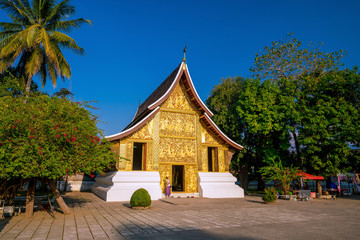 Fototapeta premium Wat Xieng Thong, the most popular temple in Luang Pra bang