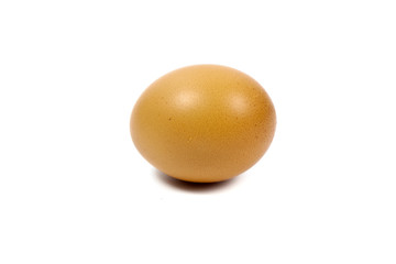 one egg on a white background.