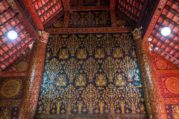 Details shot of Wat Xieng Thong