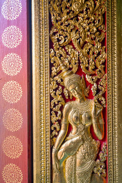 Details shot of Wat Xieng Thong