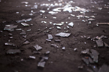 Broken Pieces of Glass