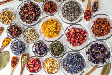 きれいになるハーブティー Colorful blend herb tea