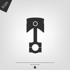 Piston vector icon
