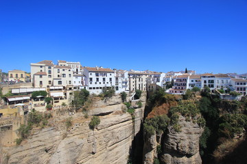 Fototapeta na wymiar Beautiful landscape at Ronda Spain