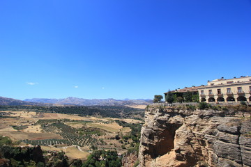 Fototapeta premium Beautiful landscape at Ronda Spain