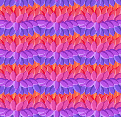 Textile bright decorative native ornamental striped seamless pattern.