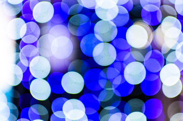 A lot of Blue Bokeh.
