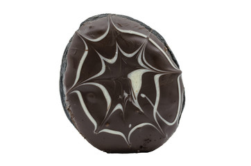 A Bavarian Rays Chocolate Donut.