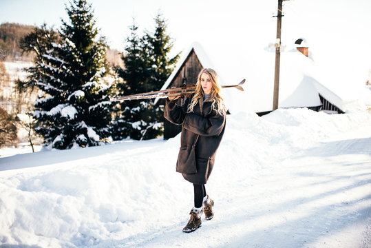 Ski girl
