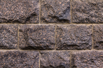 beautiful texture embossed stone wall