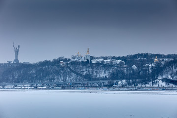 Fototapeta premium View of the Kiev-Pechersk Lavra
