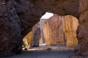 Natural bridge, Death Valley, CA, USA