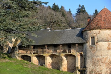 Fototapeta na wymiar Château de Saulierre