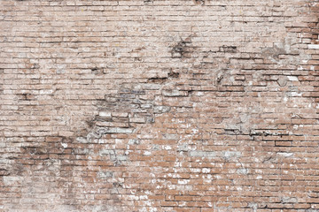 Red brick wall