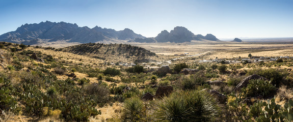 Campground at Rock Hound State Park, NM, USA