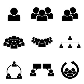 Personen Icon Set