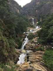 Ravana Waterfalls in Sri Lanka