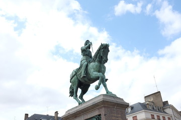 Fototapeta na wymiar Jeanne d'Arc à Orléans