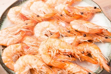 saeu jjim.  Braised Shrimp.