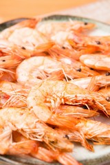 saeu jjim.  Braised Shrimp.