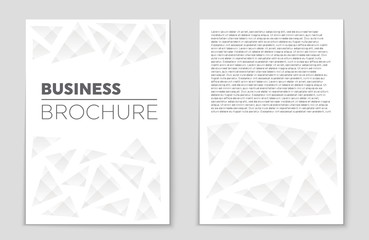 Fototapeta premium Abstract vector layout background set. For art template design, list, front page, mockup brochure theme style, banner, idea, cover, booklet, print, flyer, book, blank, card, ad, sign, sheet,, a4.