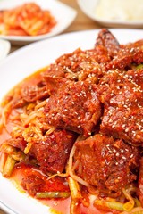 hwangtae jjim.  Braised Dried Pollack.