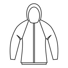 Sweatshirt icon, outline style