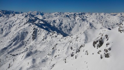 Fototapeta na wymiar winter skitouring and climbing in austrian alps