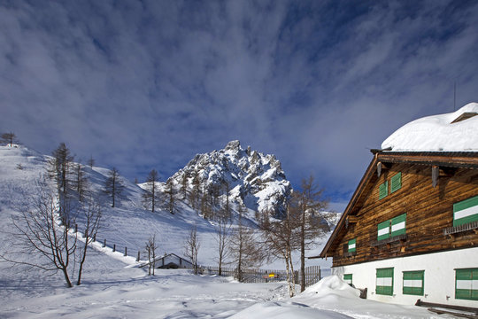 Die Mitterfeldalm am Hochkönig