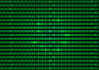 binary code computer background