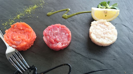 cruditè pesce crudo 