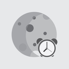 moon icon. time of day reminders.