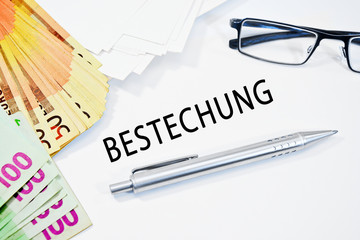 Fototapeta premium Bestechnung