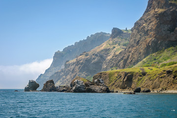 Fototapeta premium Coast of Black Sea, Karadag