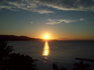Fototapeta na wymiar Sunset, Caribbean