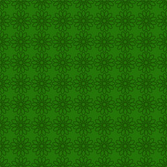 Seamless background with green design. St. Patrick day backgroun