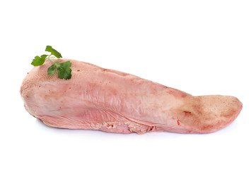 veal tongue in studio
