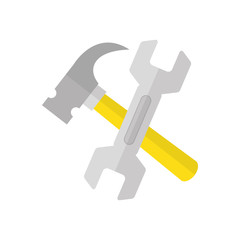Construction tools symbol